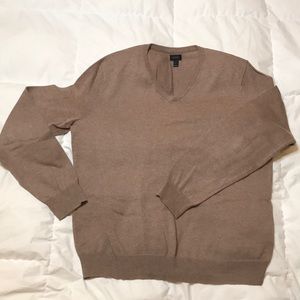 J*Crew men’s v-neck cotton sweater.